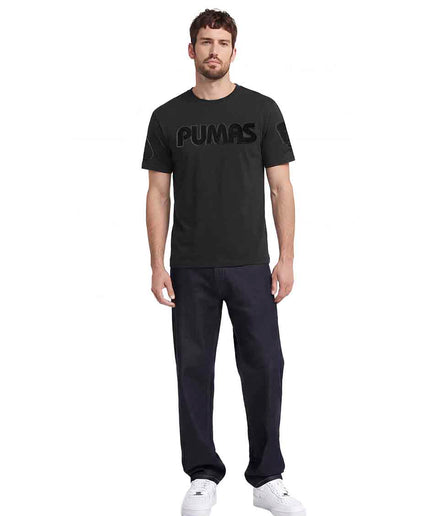 PLAYERA LIGA MX PUMAS UNAM TRIPLE BLACK PARA HOMBRE