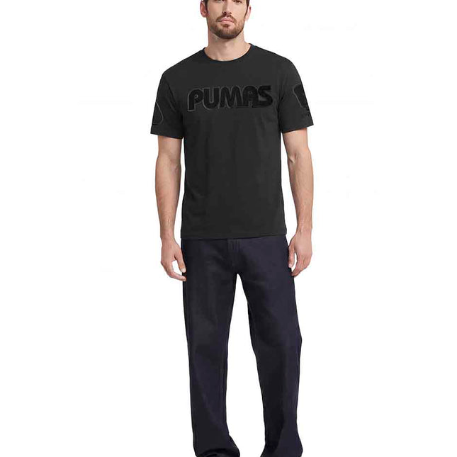 PLAYERA LIGA MX PUMAS UNAM TRIPLE BLACK PARA HOMBRE