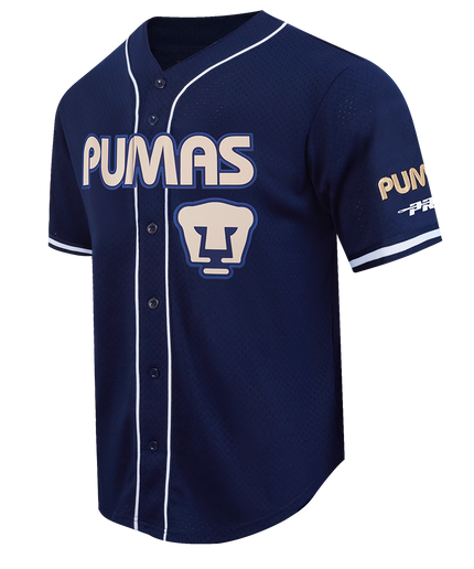 SOBRECAMISA LIGA MX PUMAS UNAM MESH - AZUL MARINO
