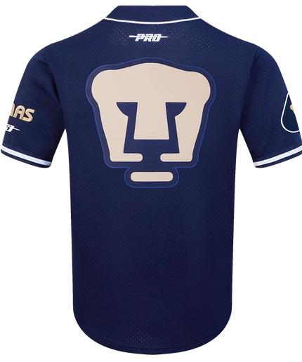 SOBRECAMISA LIGA MX PUMAS UNAM MESH - AZUL MARINO