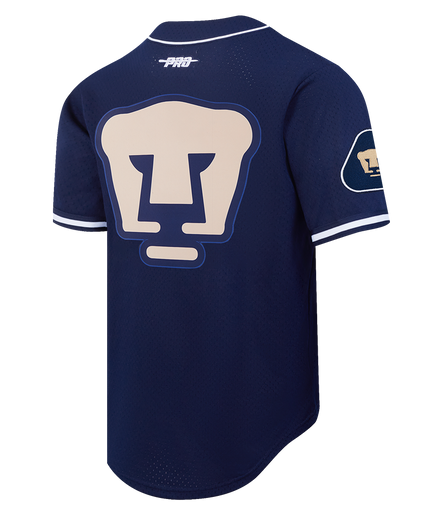 SOBRECAMISA LIGA MX PUMAS UNAM MESH - AZUL MARINO