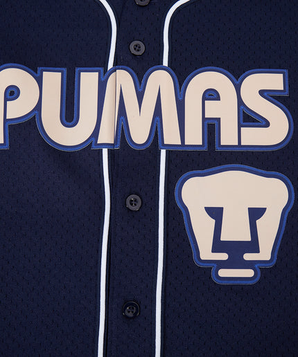 SOBRECAMISA LIGA MX PUMAS UNAM MESH - AZUL MARINO