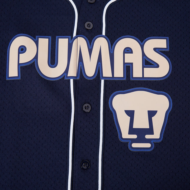 SOBRECAMISA LIGA MX PUMAS UNAM MESH - AZUL MARINO