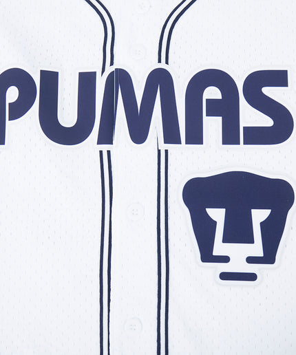SOBRECAMISA LIGA MX PUMAS UNAM MESH - BLANCO