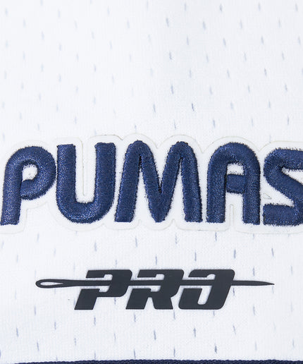 SOBRECAMISA LIGA MX PUMAS UNAM MESH - BLANCO