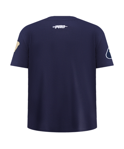 PLAYERA DE MANGA CORTA LIGA MX PUMAS UNAM CLASSIC CHENILLE PARA NIÑO JUNIOR