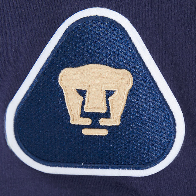 PLAYERA DE MANGA CORTA LIGA MX PUMAS UNAM CLASSIC CHENILLE PARA NIÑO JUNIOR
