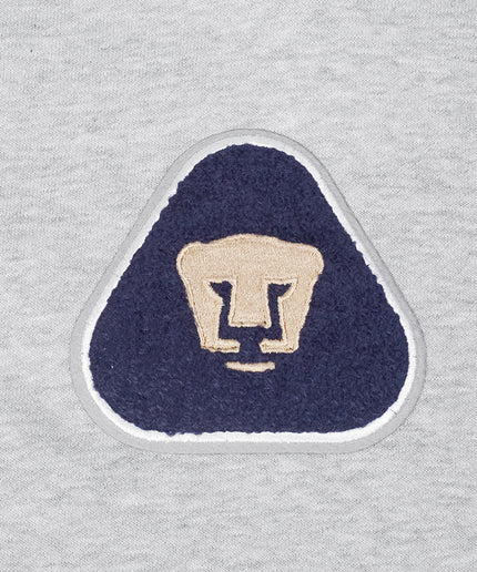 SUDADERA CON GORRO LIGA MX PUMAS UNAM CLASSIC CHENILLE PARA MUJER