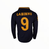 Playera Polo Retro Pumas Manga Larga Cabinho 9