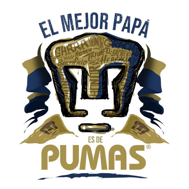 El Mejor Papá Pumas UNAM-Playeras-Tienda-Pumas-Oficial