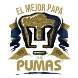 Playera El Mejor Papá Pumas