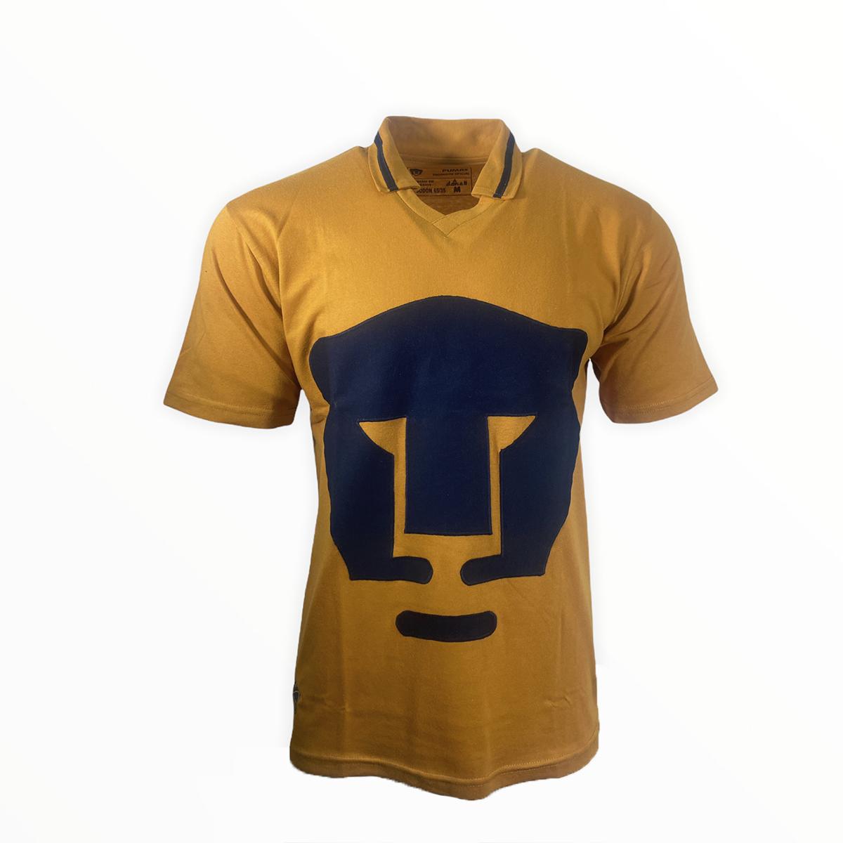 Playera Retro Pumas UNAM Hombre 1986 Tienda Pumas