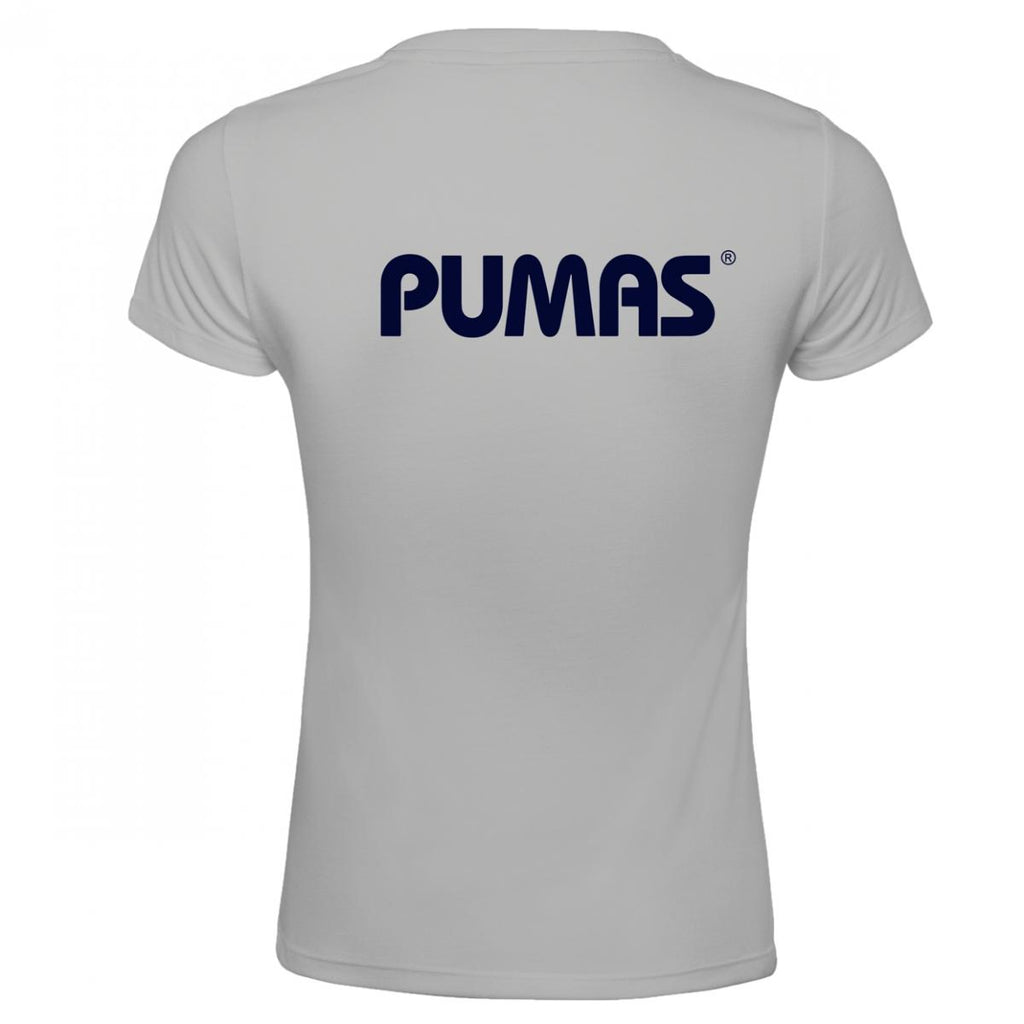 Playera Mujer Pumas Logo Azul-Playeras-Tienda-Pumas-Oficial
