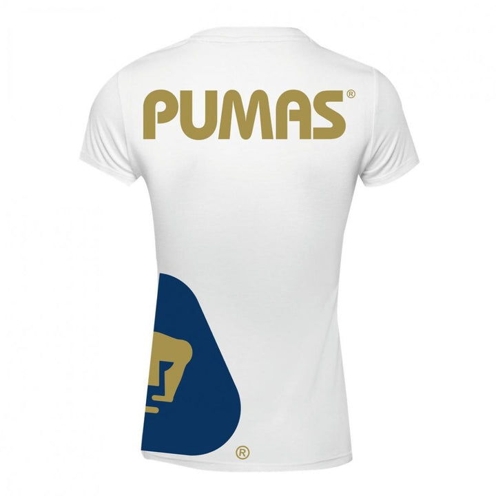 Playera Pumas Mujer Logo Lateral OD76885-Playeras-Tienda-Pumas-Oficial