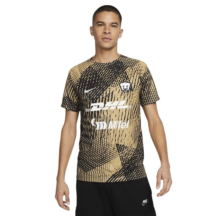 Playera Nike Pumas UNAM Hombre Pre Match DO8611-011--Tienda-Pumas-Oficial