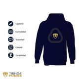Sudadera Pumas UNAM Unisex Logo Líneas OD76964